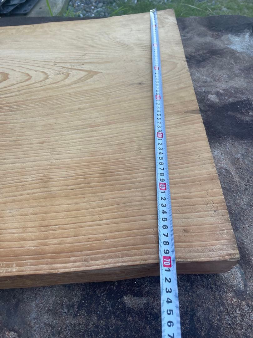 無加工　一枚板　テーブル　約、縦112cm×横70cm