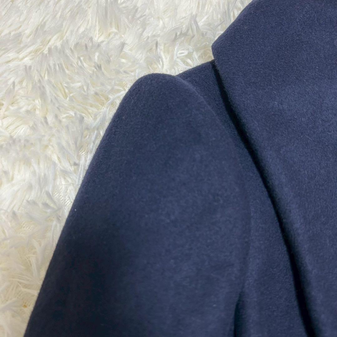 【ALEXANDER McQUEEN】 黒 フレアコート 金ボタン 40 伊製