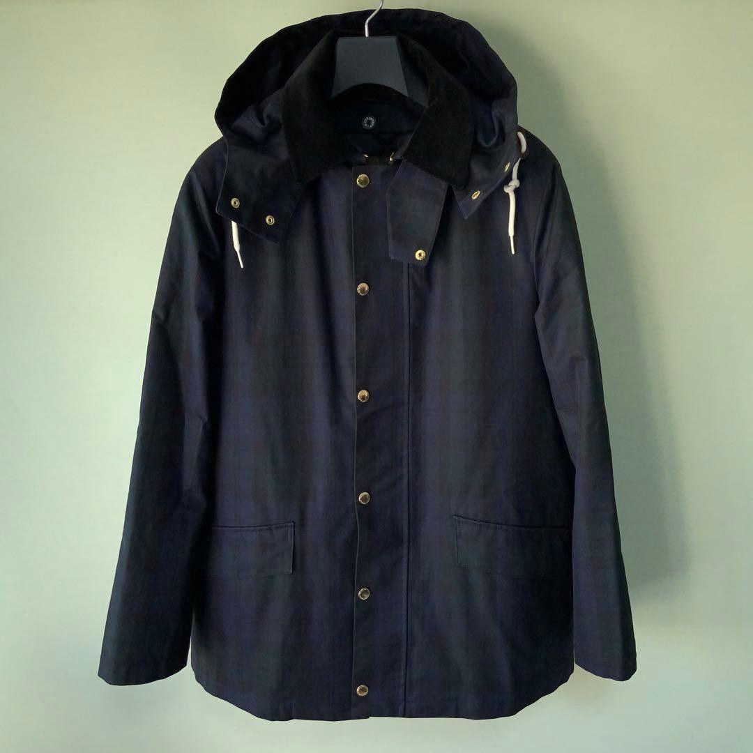 【極美品】Mackintoshマッキントッシュ ブラックウォッチショートコート