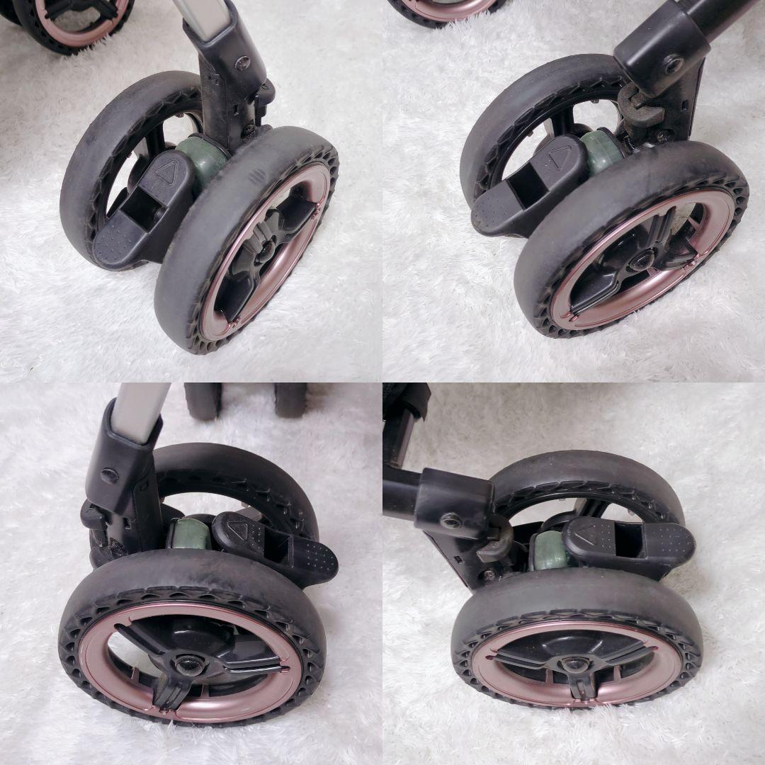 【美品】combi ベビーカー ネムリエ 高級 上位 両対面式 新生児対応