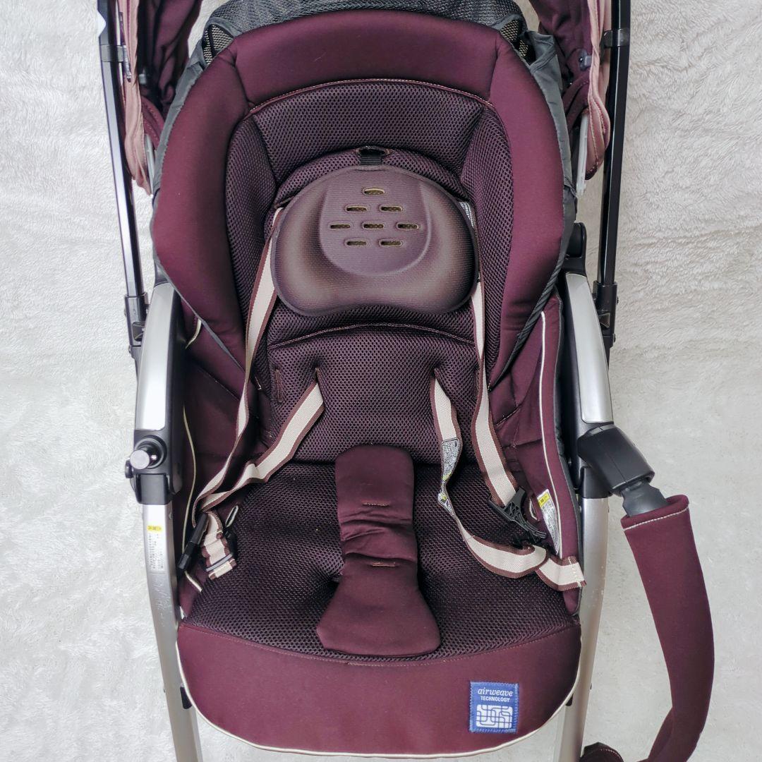 【美品】combi ベビーカー ネムリエ 高級 上位 両対面式 新生児対応