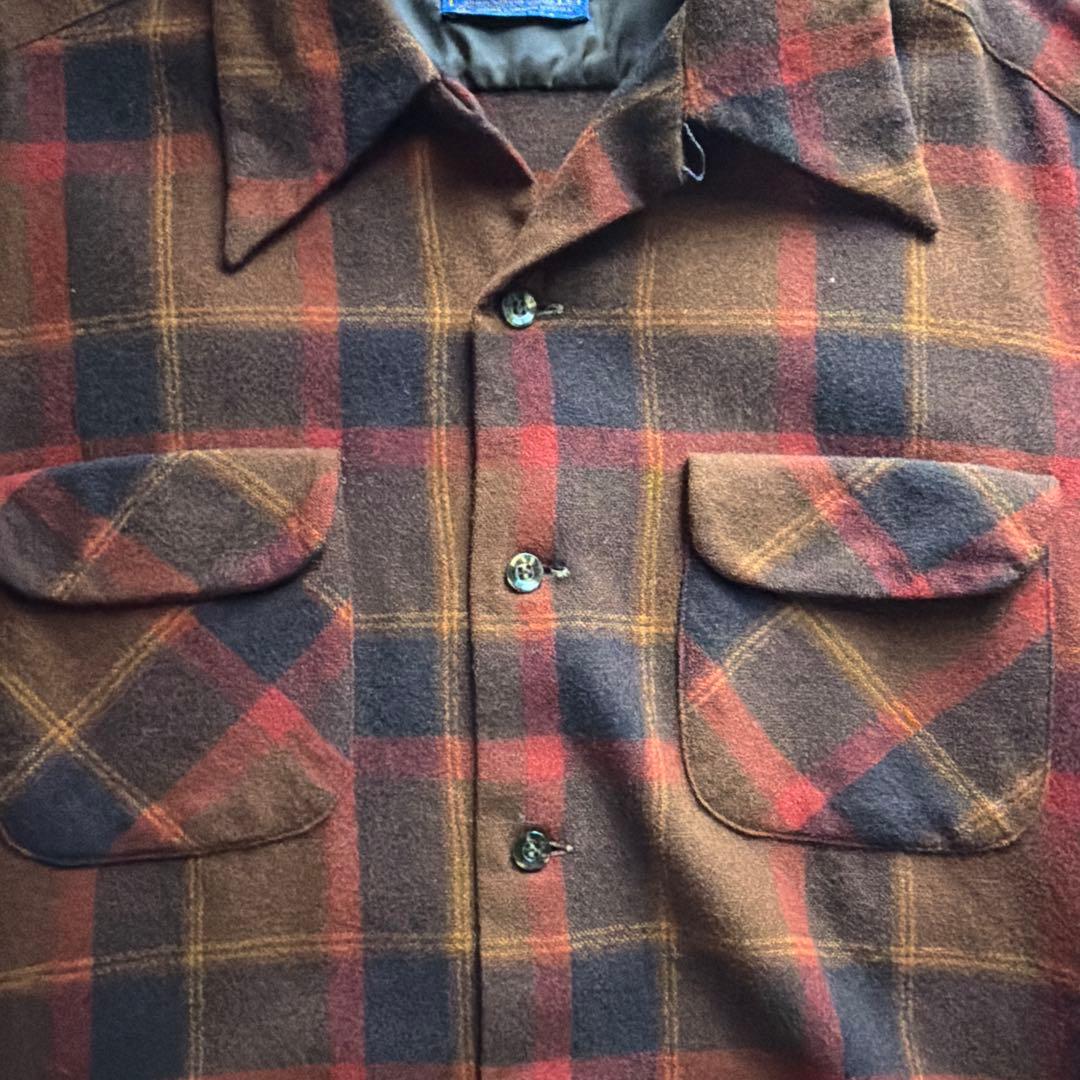 70s pendleton wool shirt vintage usa製