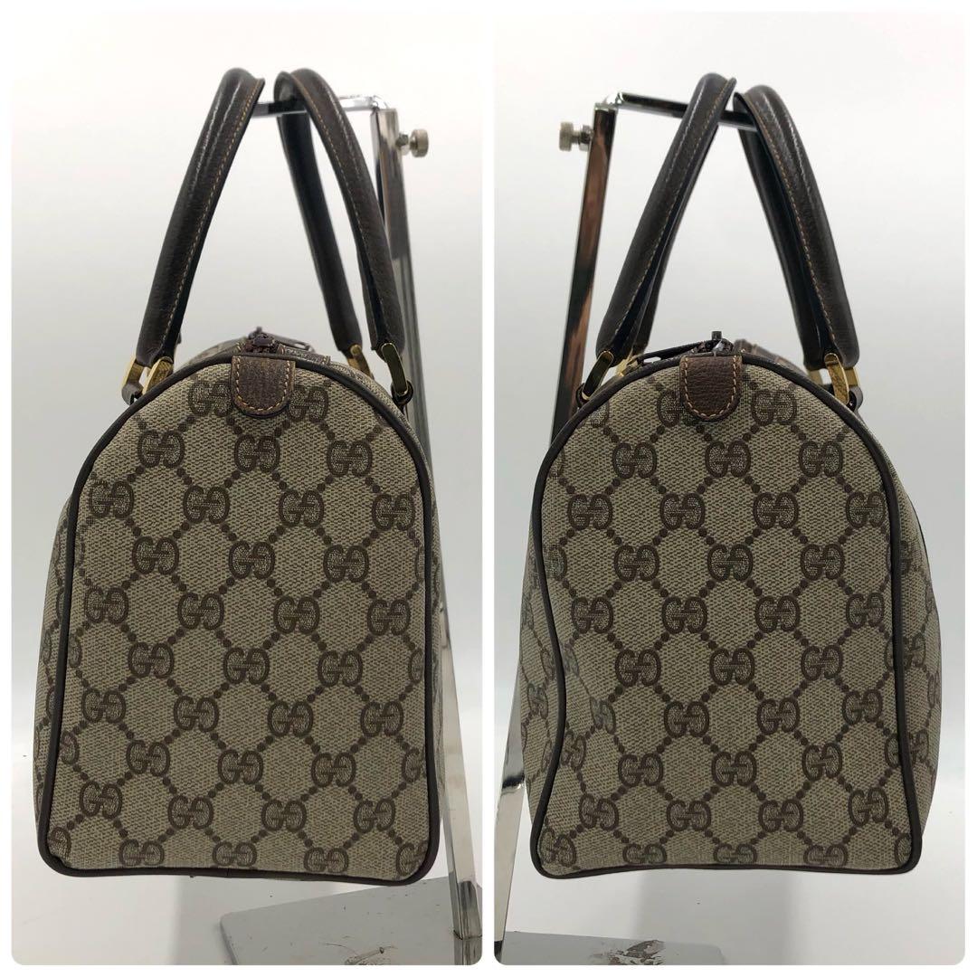 【極美品✨】グッチ ヴィンテージ シェリーライン GG ミニボストンバッグ