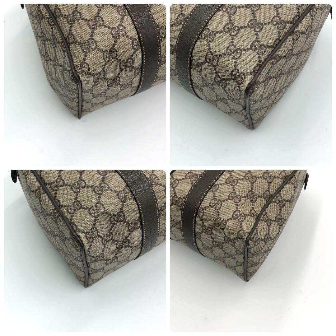 【極美品✨】グッチ ヴィンテージ シェリーライン GG ミニボストンバッグ