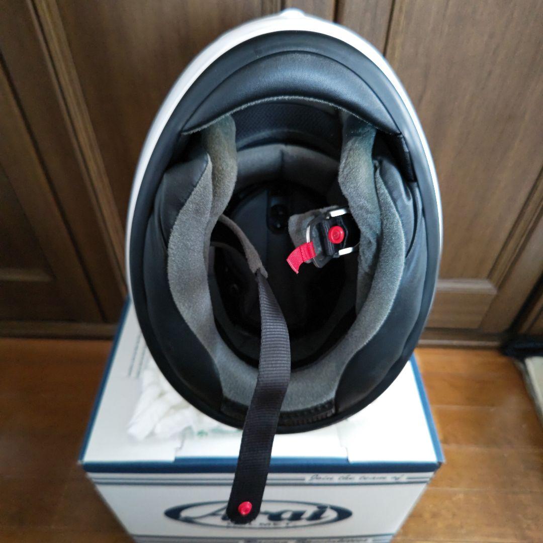 【美品】Arai QUANTUM-J フルフェイスヘルメット ホワイト