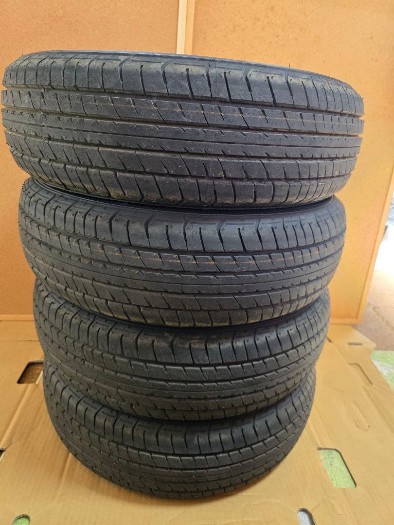 ダンロップspスポーツ230 165/60r14 25年製走行100キロ 4本