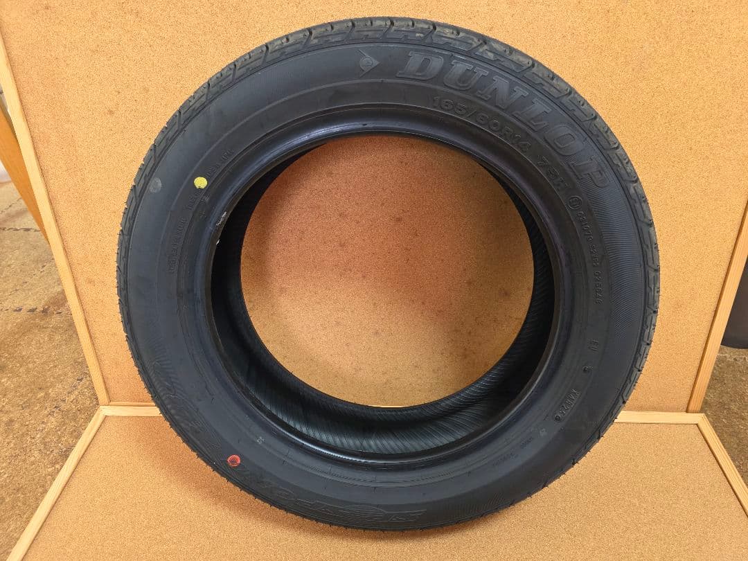 ダンロップspスポーツ230 165/60r14 25年製走行100キロ 4本