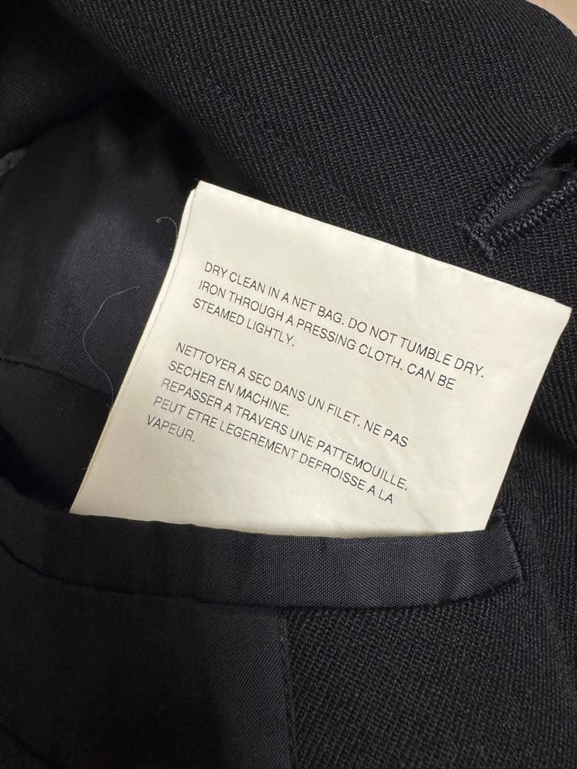 comme des garcons homme plus カーブ期 コート
