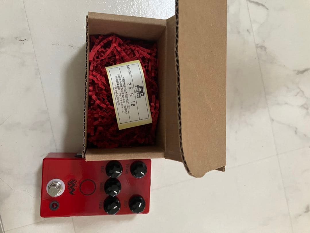 JHS Pedals Angry Charlie V3【箱・缶バッジ・ピック付】