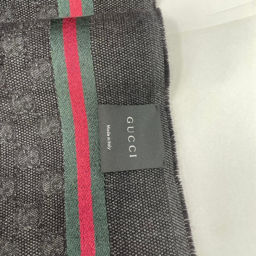 GUCCI グッチ マフラー シェリーライン GG