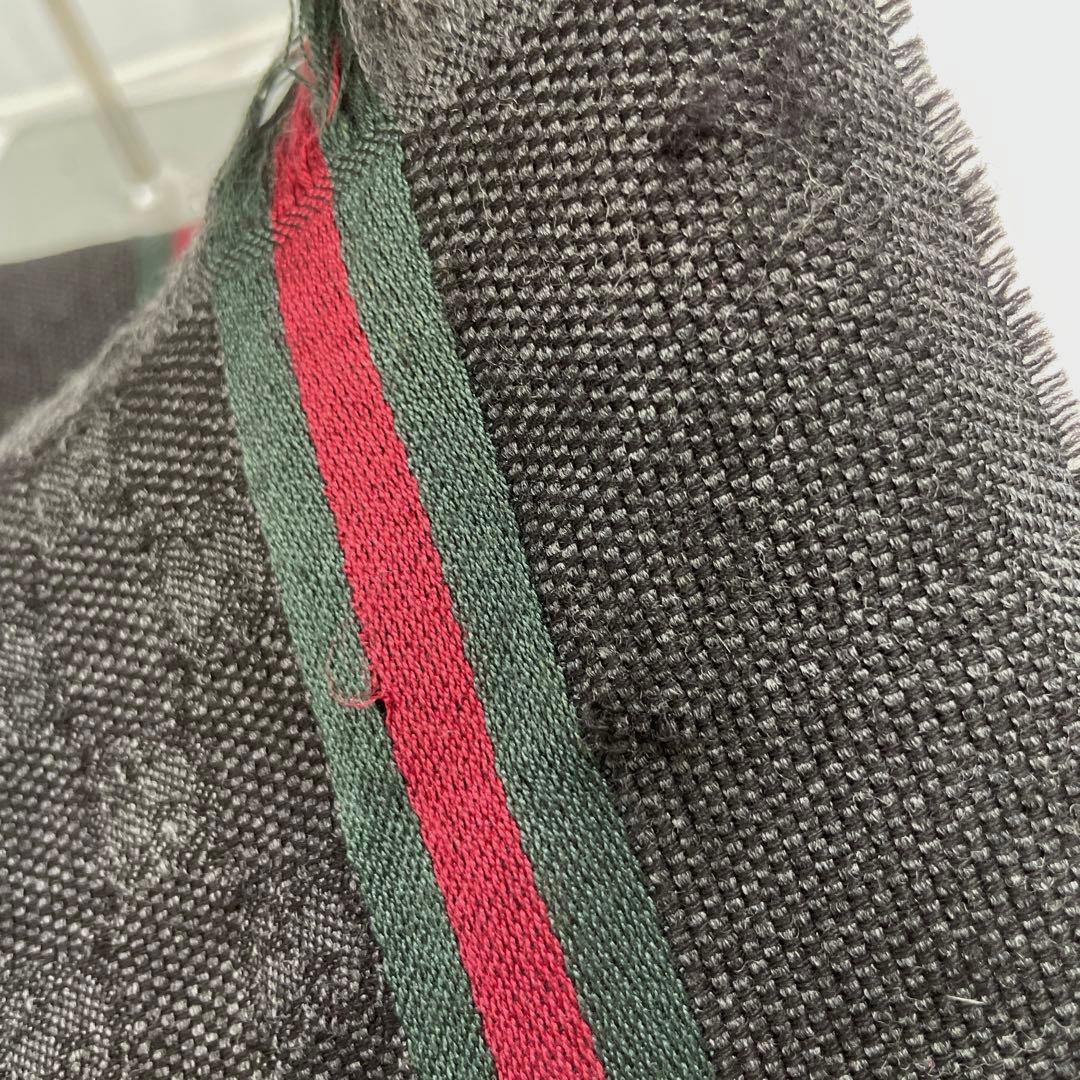 GUCCI グッチ マフラー シェリーライン GG