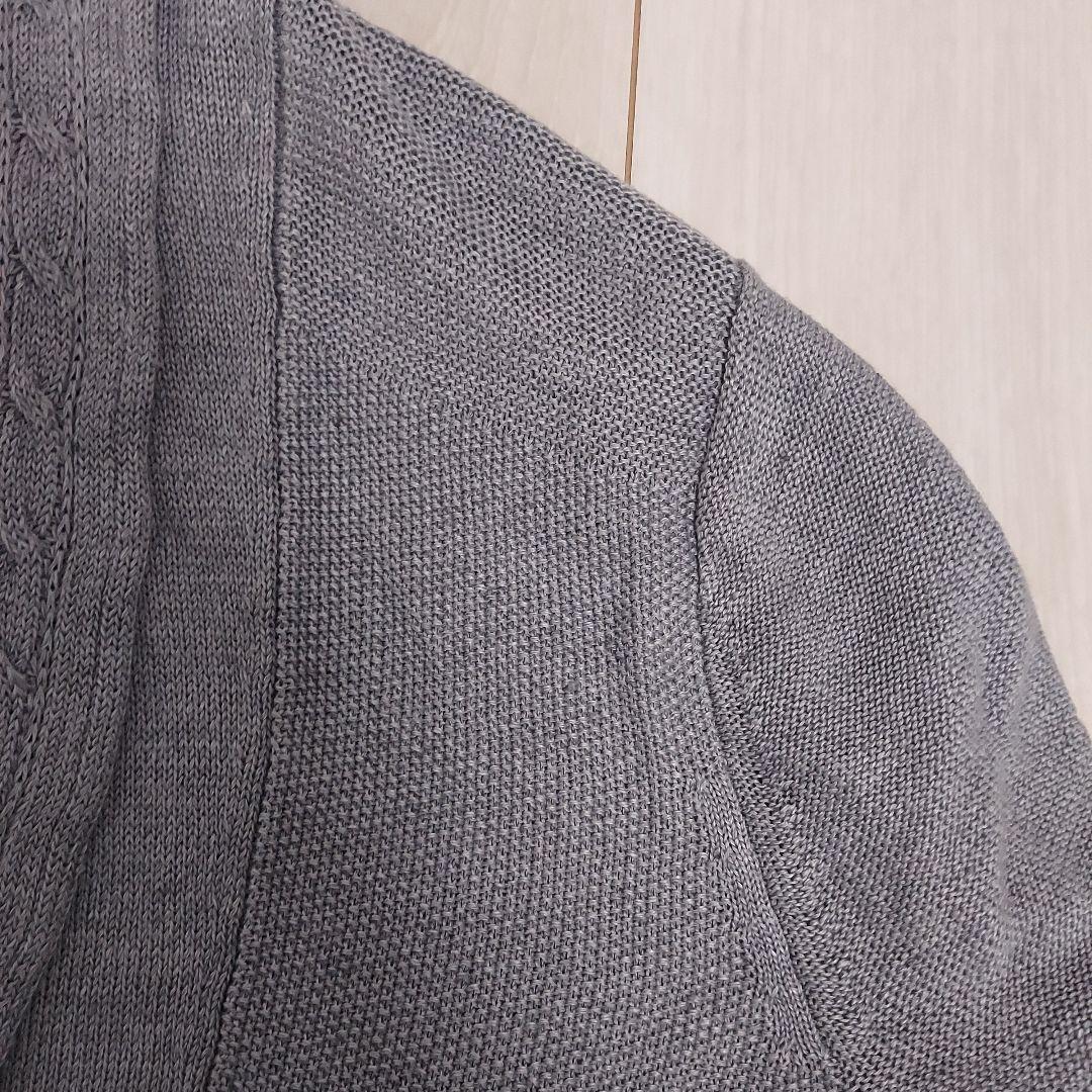 新品 定価2.5万 JOSEPH HOMMEリネンショールカラーカーディガン48