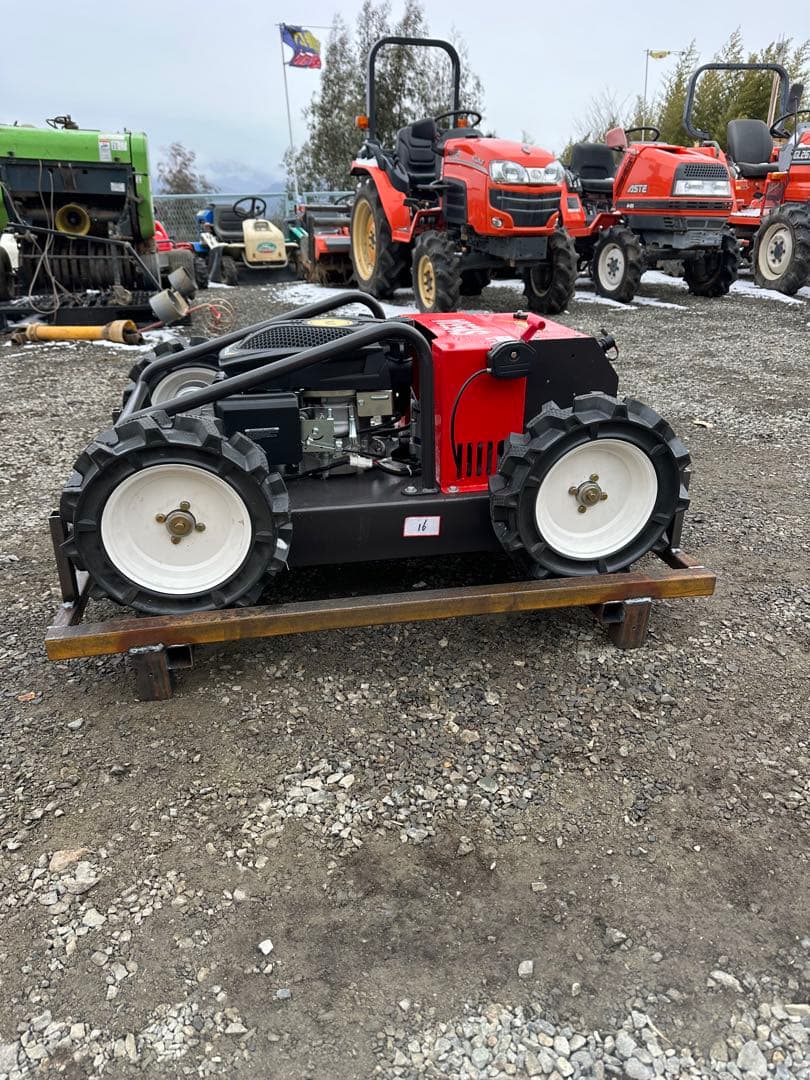 セル付き 4WD自走式ラジコン草刈機225cc 9馬力 SY-550A ラジコン