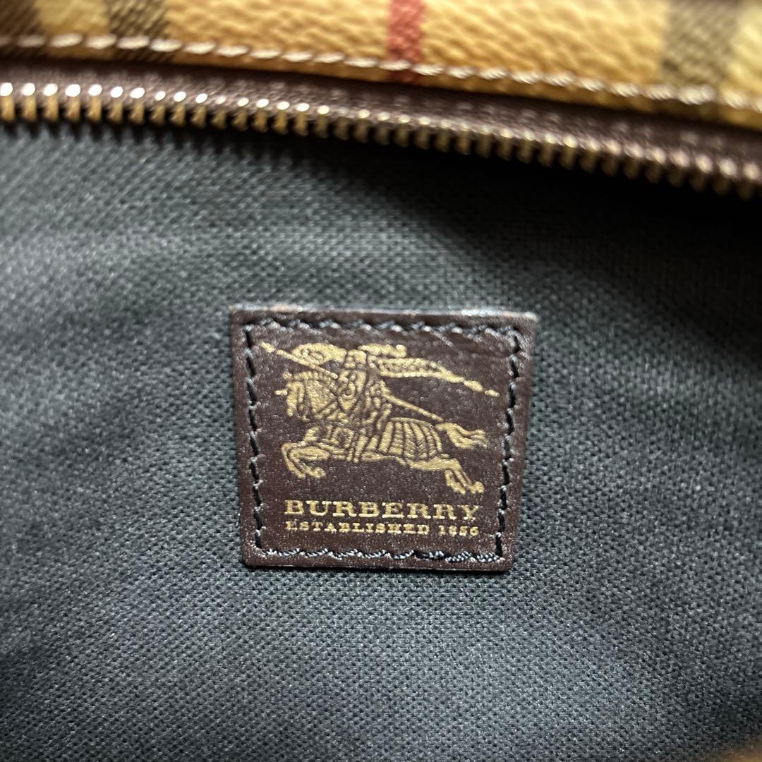 【美品】Burberry バーバリー ウエストポーチ ショルダーバッグ