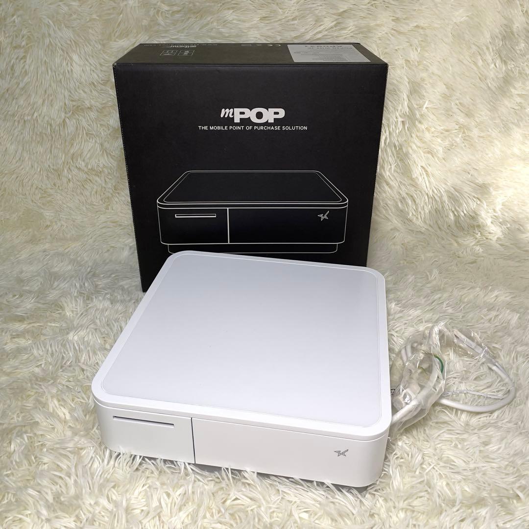 スター精密 レシートプリンター 白 POP10 WHT JP ☆極美品☆