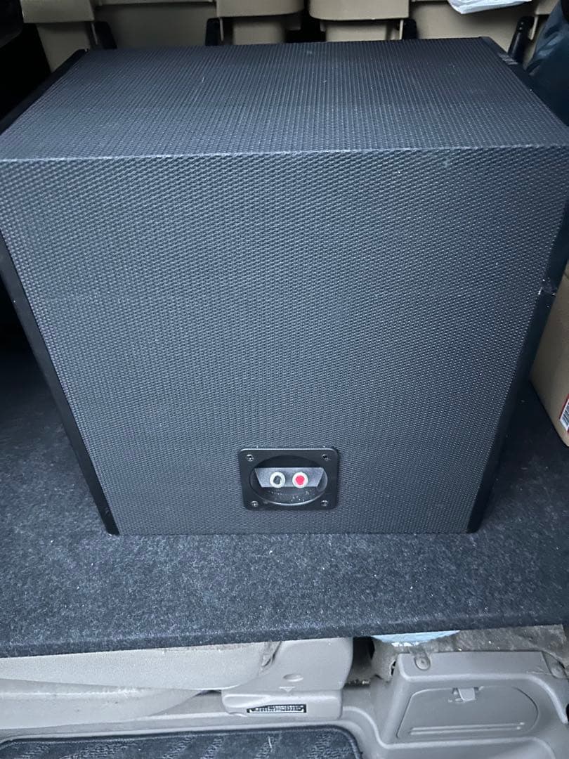 値下げしました！　KENWOOD BOX付き　10インチサブウーファー