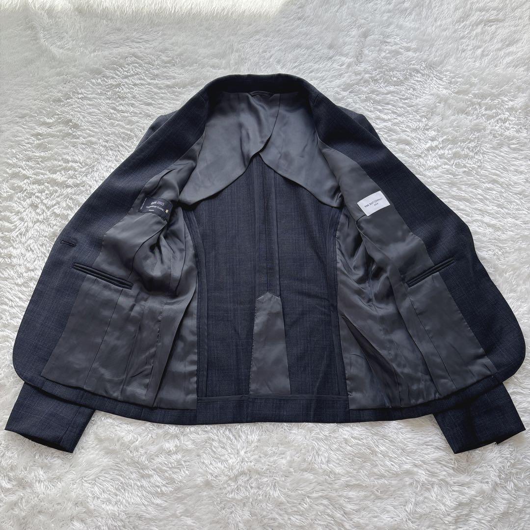 美品 スーツカンパニー パンツスーツ セットアップ REDA 近年 チェック36
