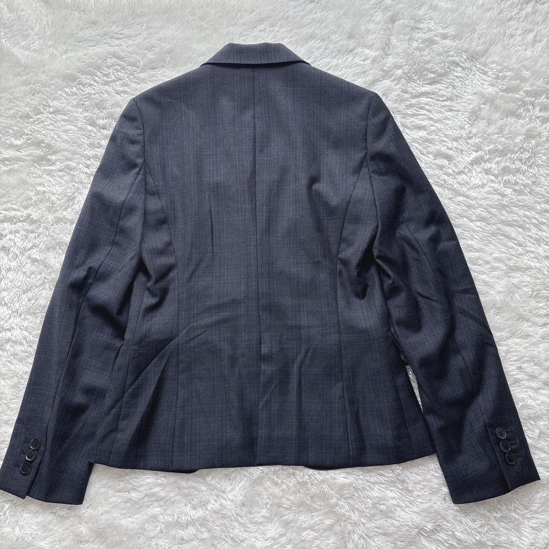 美品 スーツカンパニー パンツスーツ セットアップ REDA 近年 チェック36