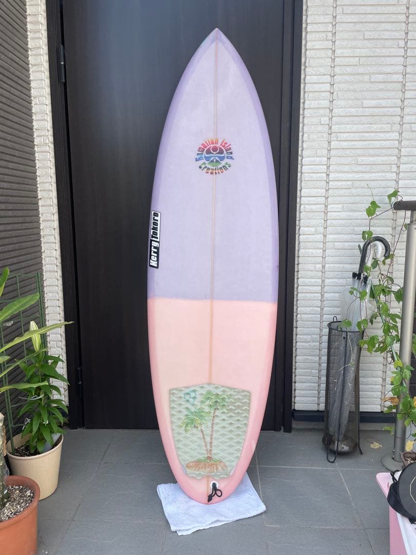 ※Mahinaさん専用※kerry tokoro美品 HIC 5'8\"フィン付