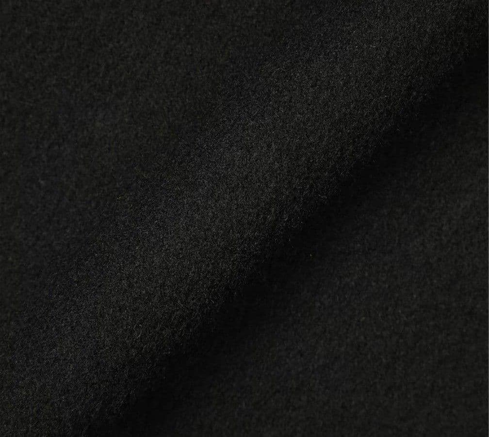 MUJI Labo　カシミヤ混ショートステンカラーコート　XL　黒　未使用タグ付