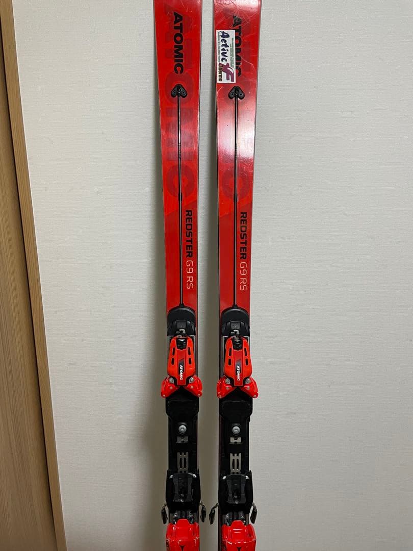 【でん】アトミックレッドスター G9 RS 183cm プレート付