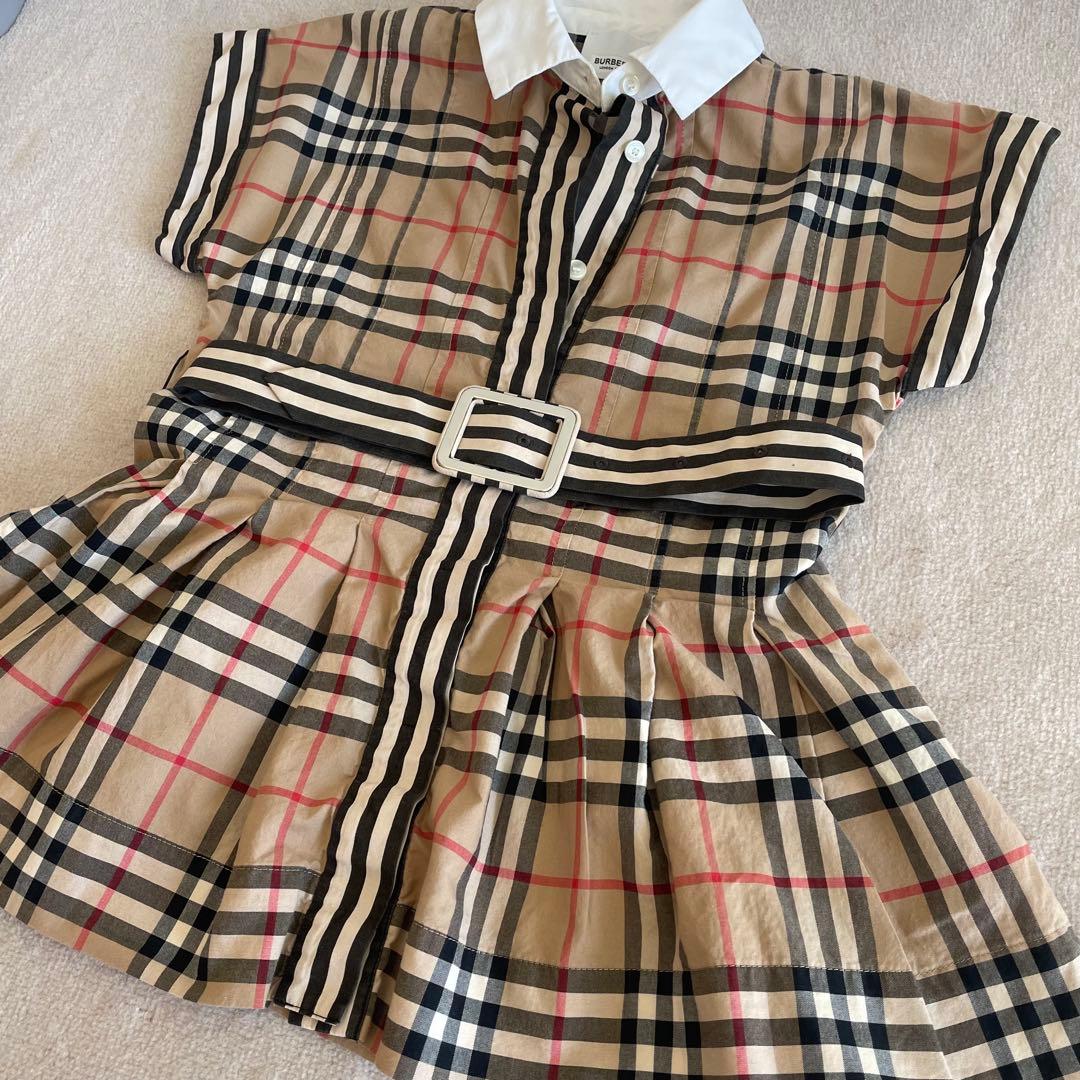BURBERRY バーバリー柄ワンピース