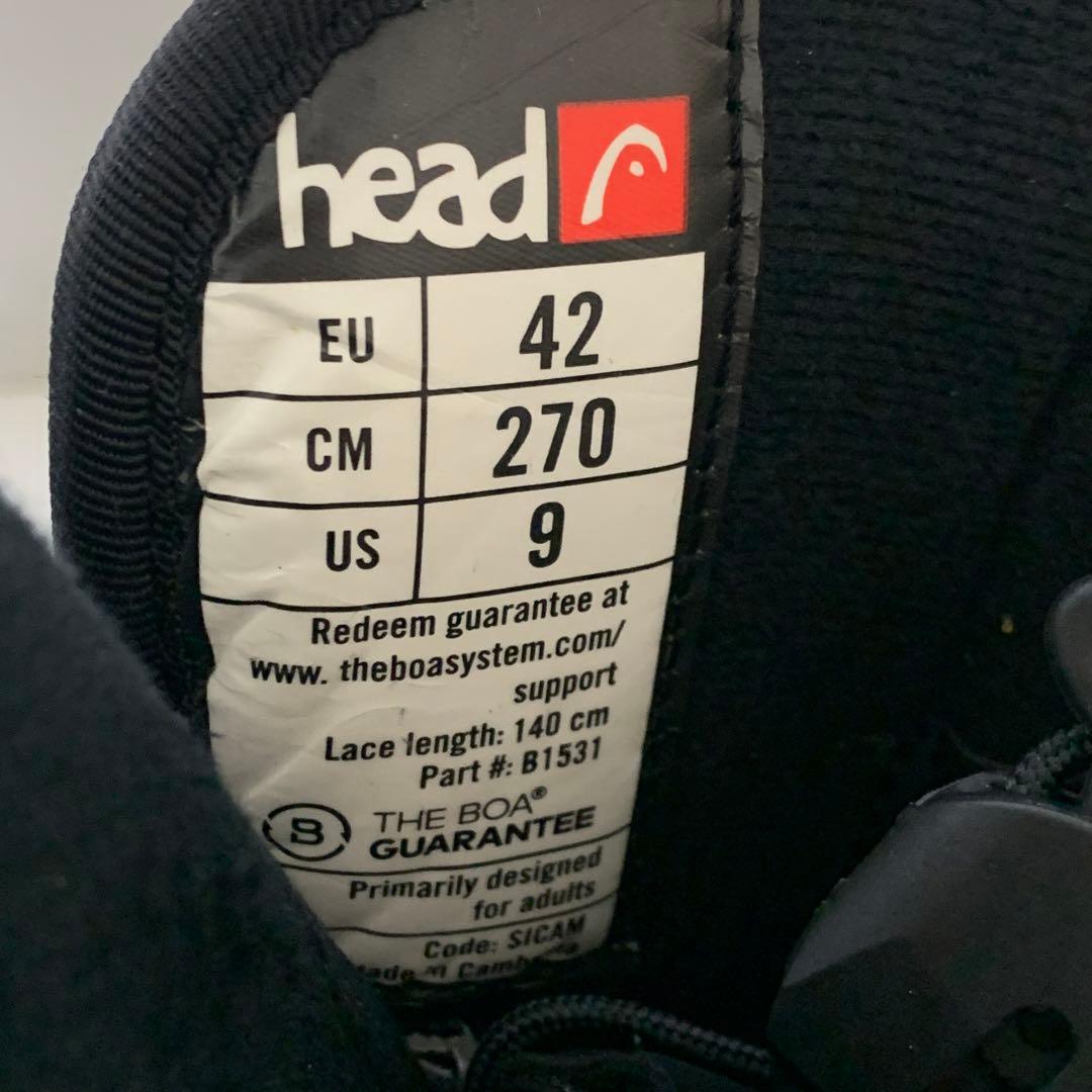HEAD スノーボードブーツ　メンズ　27cm M61107-4