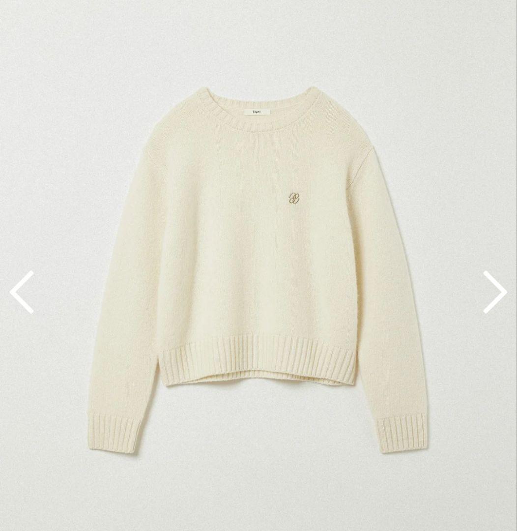 トップス eaphi WOOL KNIT PULLOVER