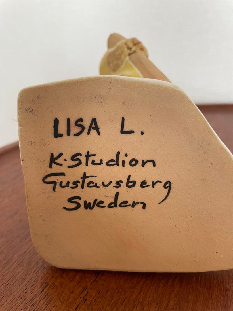 置物 Lisa Larson / Ihockeyspelare, Malvakt