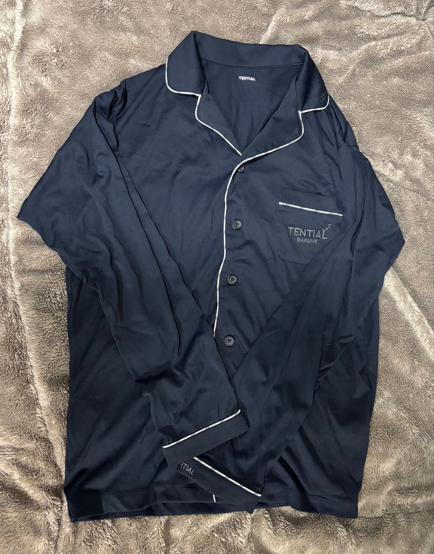 TENTIAL BAKUNE Pajamas Dry ネイビー Ｓサイズ