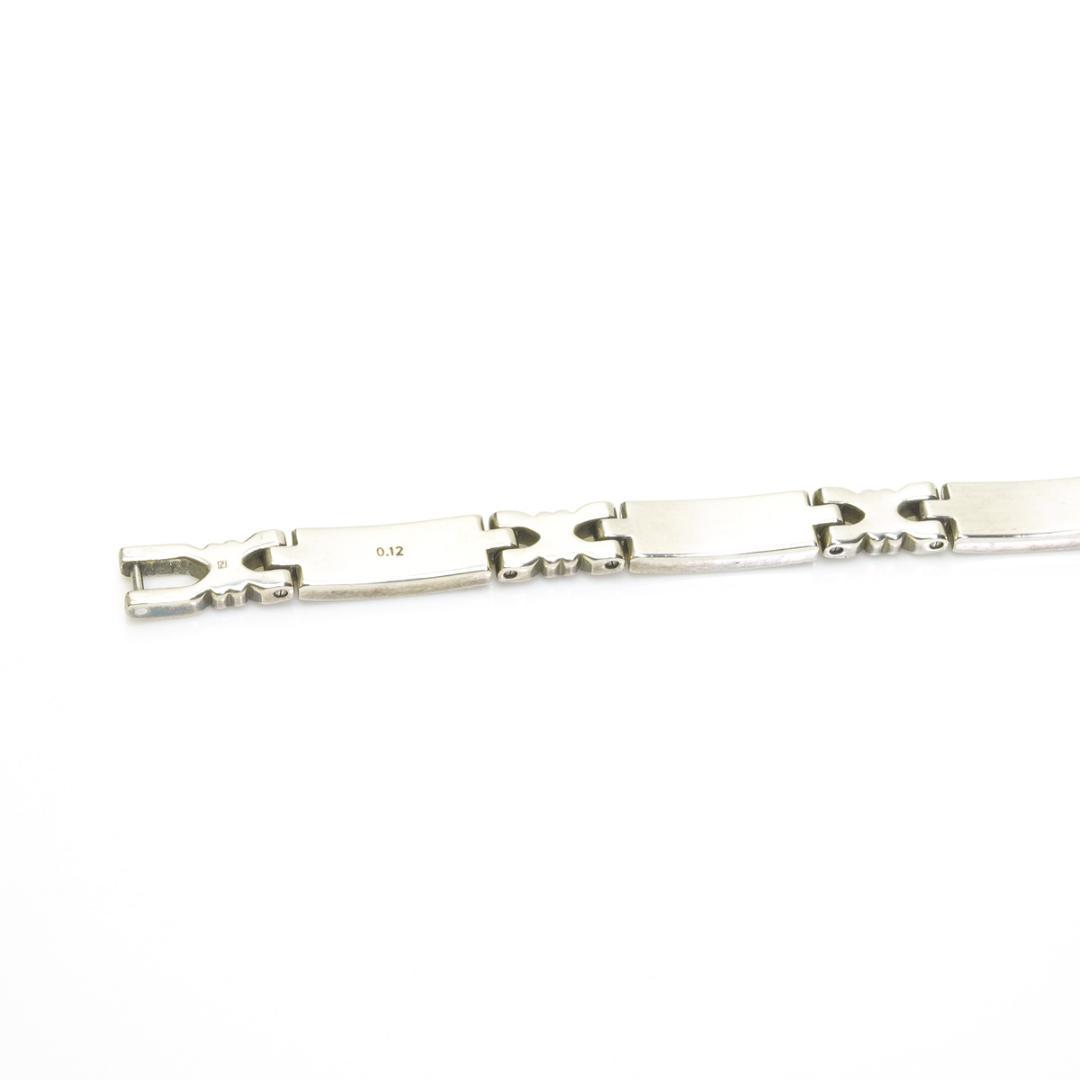 美品 レダシルマ LEDASILMA 0.12 ダイヤ ブレスレット