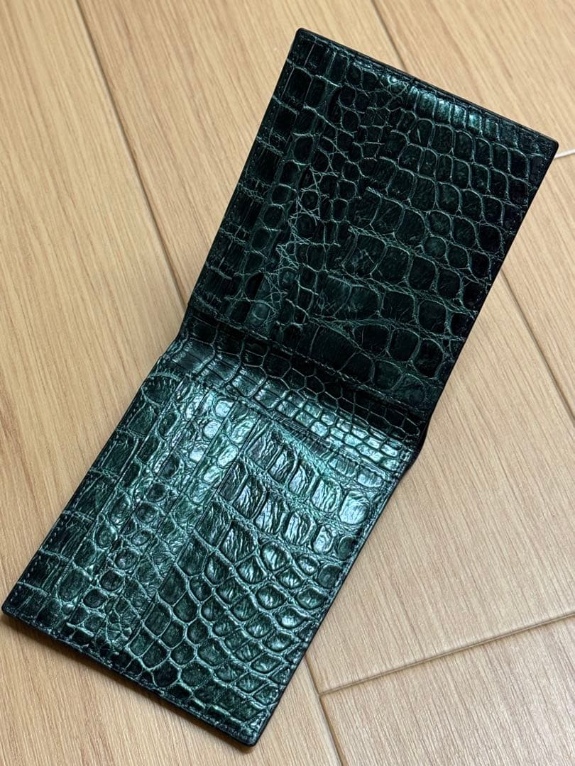 GAUDIE ガウディ クロコダイル 二つ折り財布/ケース セット
