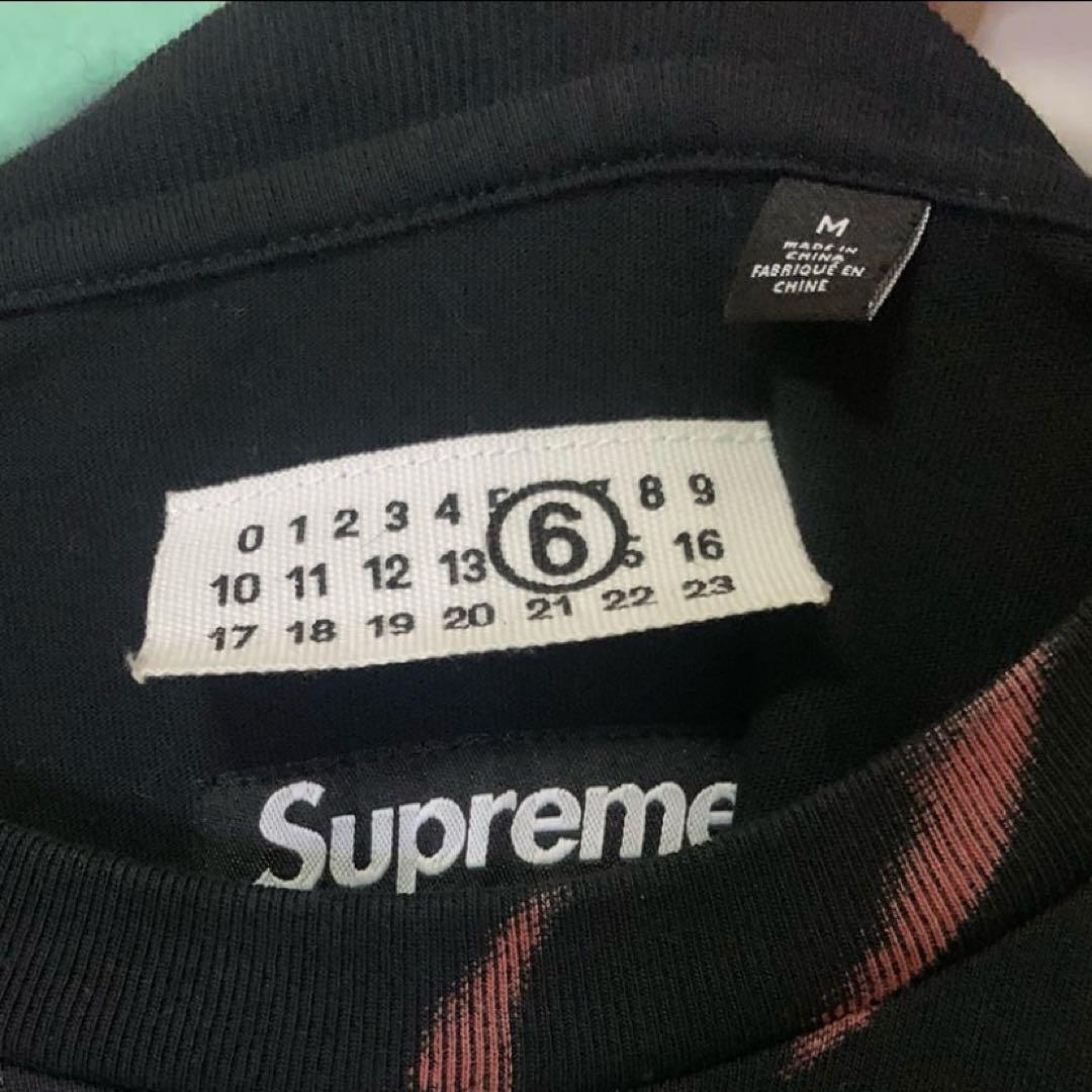トップス Supreme x MM6 Maison Margiela LiquidBlue
