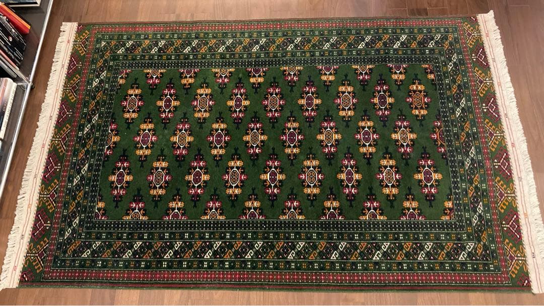 トルクメン絨毯 ヨムト族トルクメン絨毯 212x137cm