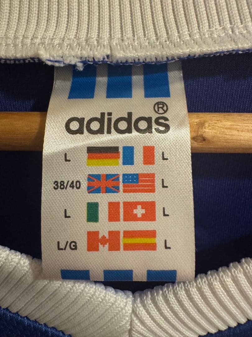 正規品当時物　アンリ　フランス代表 98年ワールドカップ　ユニフォームイギリス製