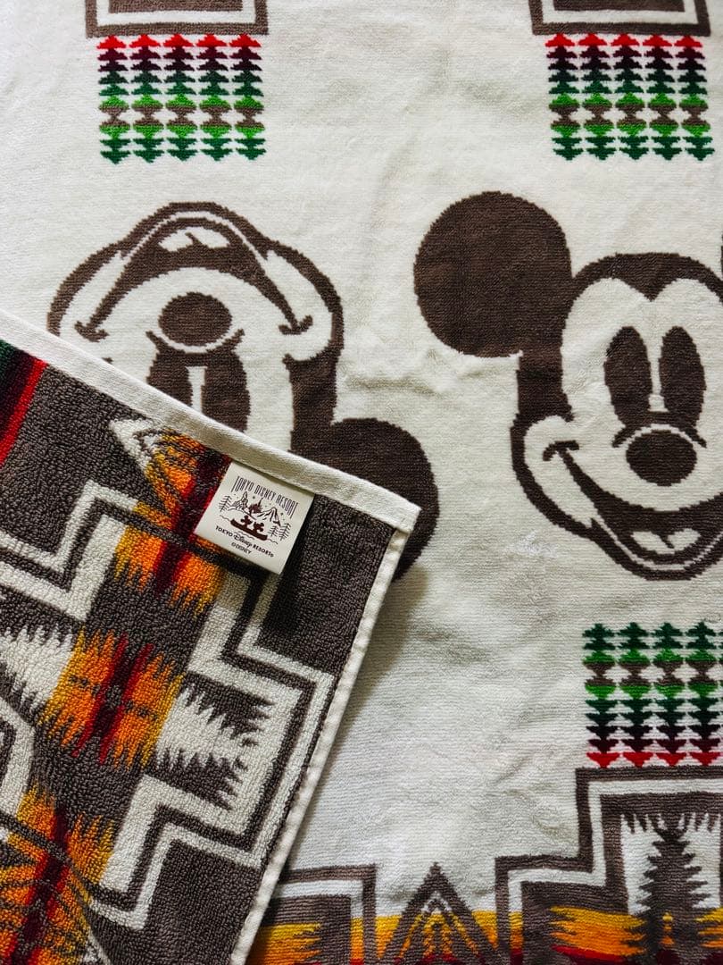 M*i様 TDL ペンドルトン ミッキーマウス タオル ブランケット