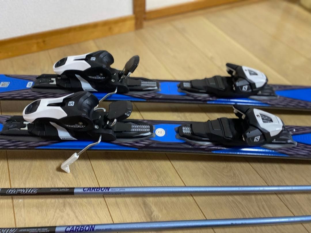 shouma salomon x-drive 7.5 スキー板 ストック
