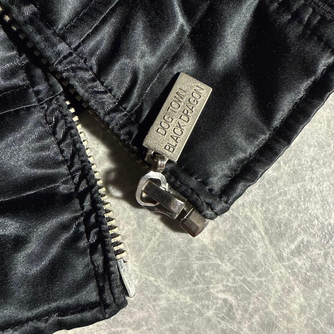 DOG TOWN スカジャン ALL BLACK
