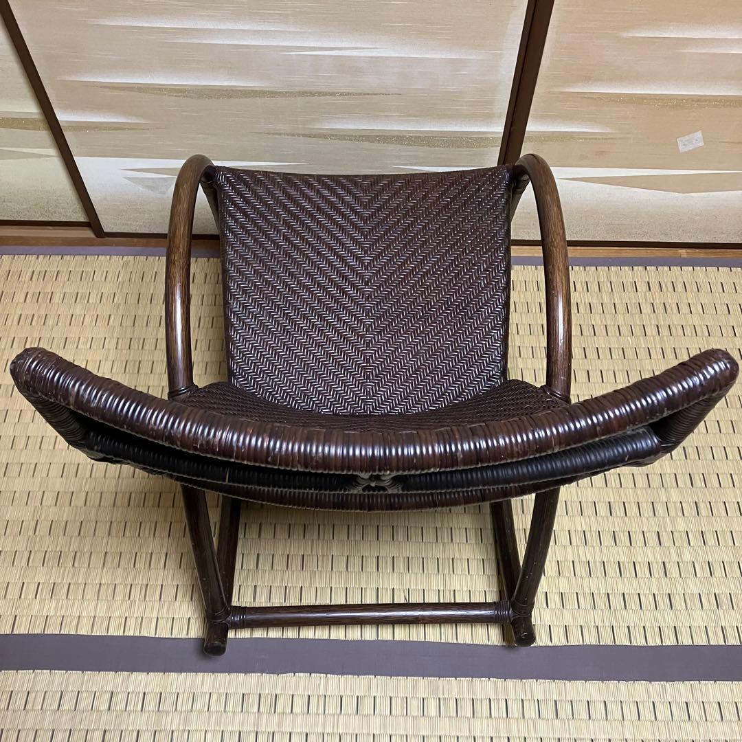 ヤマカワラタン　高級　ロッキングチェア