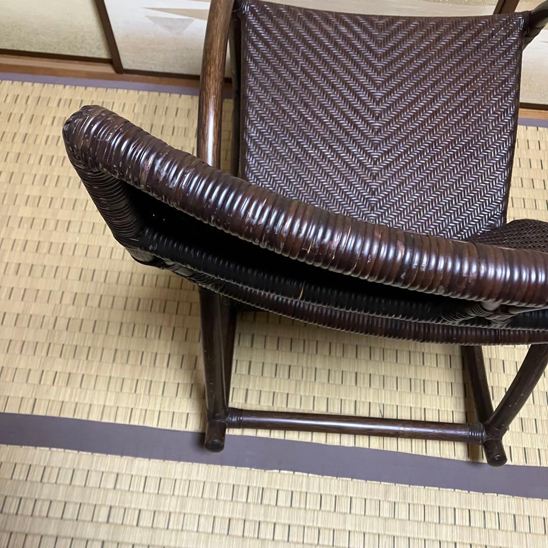 ヤマカワラタン　高級　ロッキングチェア
