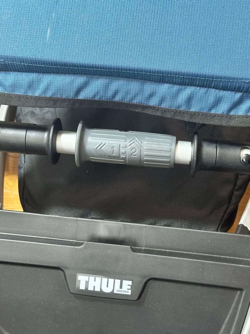 THULE ジョギング用ベビーカー 青 Jogging stroller
