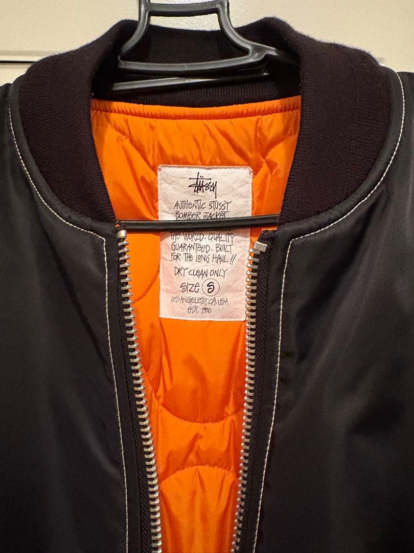 ジャケット・アウター Stussy Built Reversible Bomber Jacket S