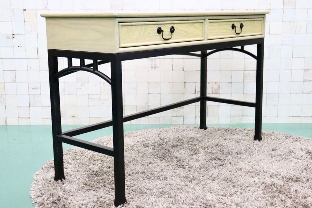GMFS399D○アンティーク調 コンソールテーブル 飾り棚 店舗什器 作業台