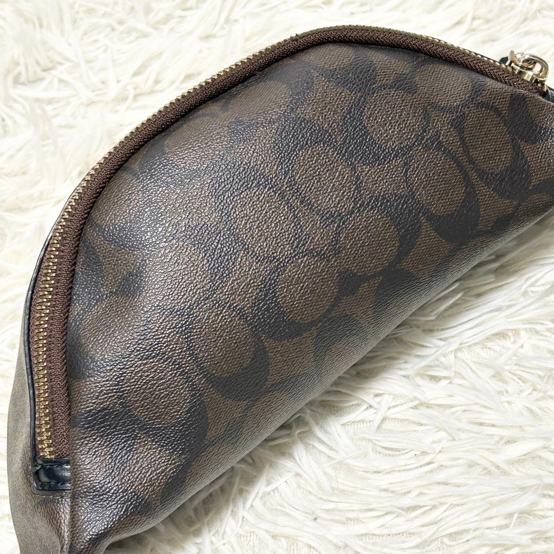 ✨極美品✨COACH コーチ シグネチャー ボディバッグ ウエストバッグ