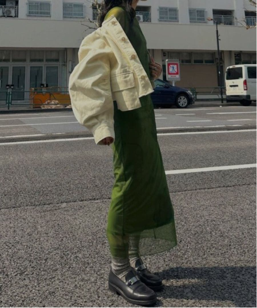 【試着のみ】Ameri MILITARY CURVE BLOUSON