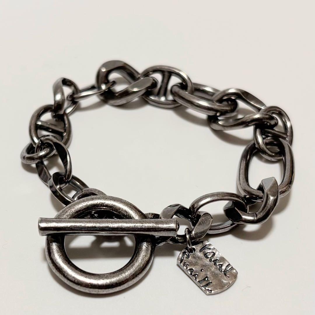 Paul Smith ブレスレットミックスチェーン Mixed Chain ロゴ