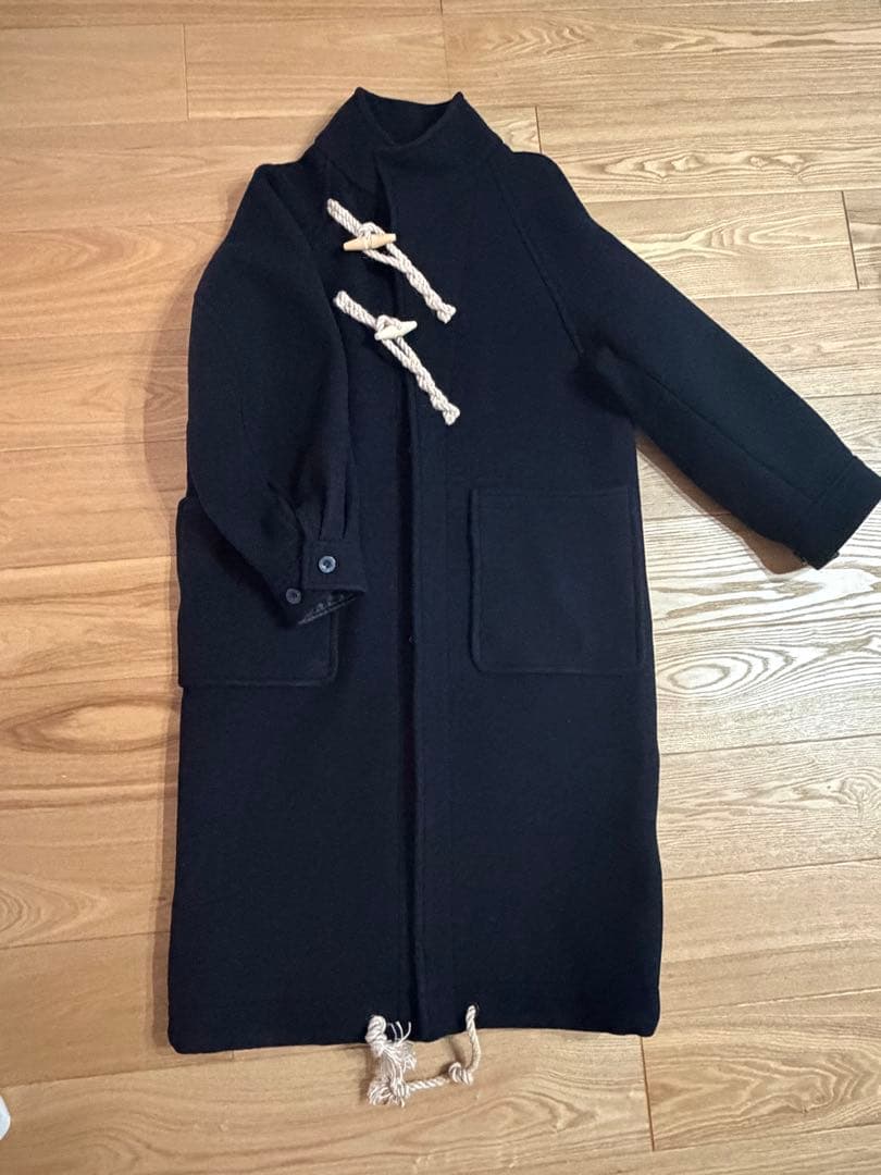 【HYKE(ハイク)】 DOUBLE FACE DUFFEL COAT