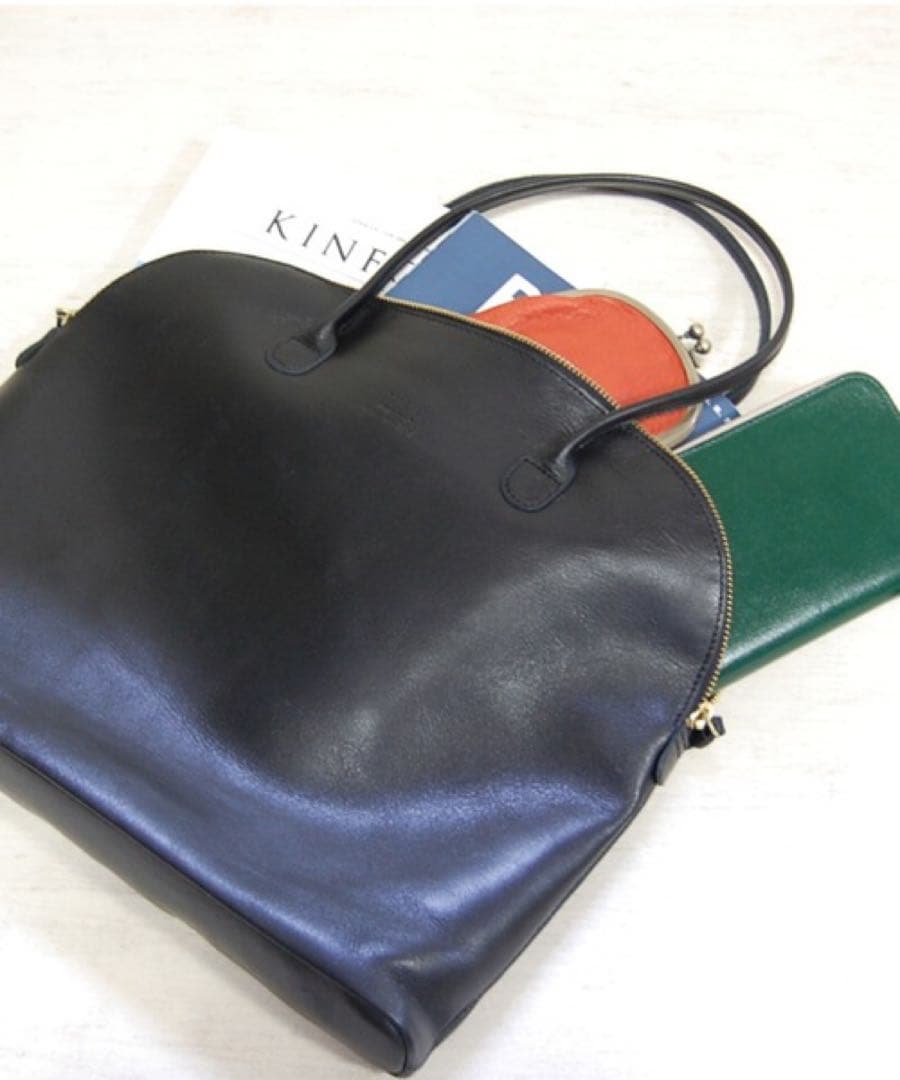 LIGHT LEATHER BOSTON L / トート