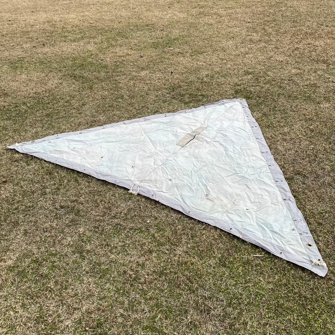 スウェーデン軍幕　ノルディックカモ　１枚　1940～50年代ビンテージ