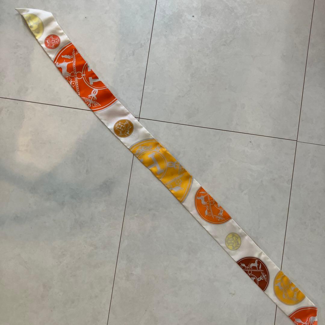 エルメス　ツイリー　オレンジ系